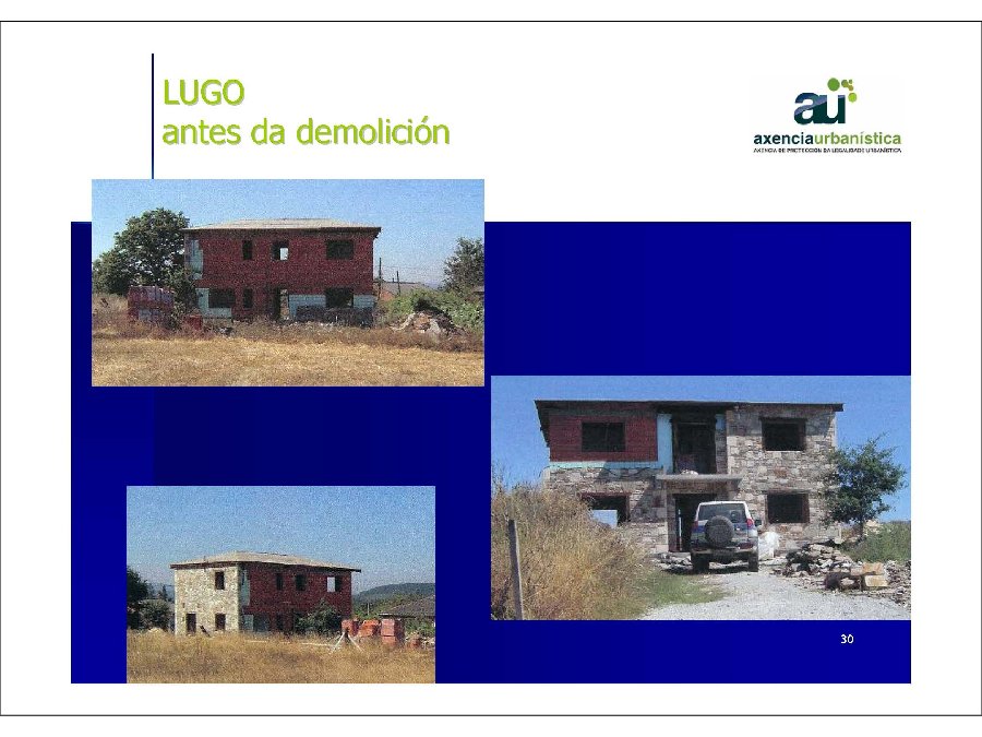 Presentación Hipólito Pérez Novo, director da Axencia de Protección da Legalidade Urbanística. 